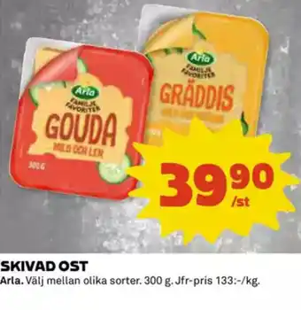 Coop Daglivs Skivad ost erbjuda