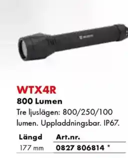 Würth WTX4R 800 Lumen erbjuda