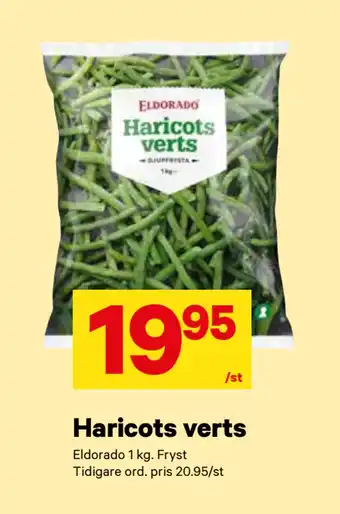 City Gross Haricots verts erbjuda