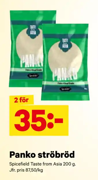 City Gross Panko ströbröd erbjuda