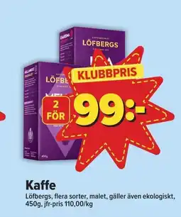 Östenssons Kaffe erbjuda