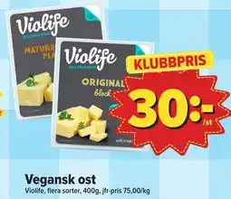 Östenssons Vegansk ost erbjuda