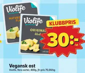 Östenssons Vegansk ost erbjuda