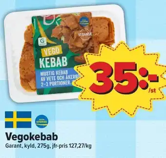 Östenssons Vegokebab erbjuda