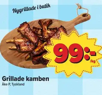 Östenssons Grillade kamben erbjuda