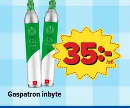 Östenssons Gaspatron inbyte erbjuda