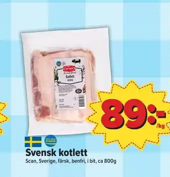 Östenssons Svensk kotlett erbjuda