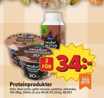 Östenssons Proteinprodukter erbjuda