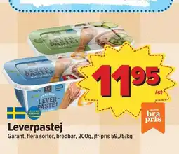 Östenssons Leverpastej erbjuda