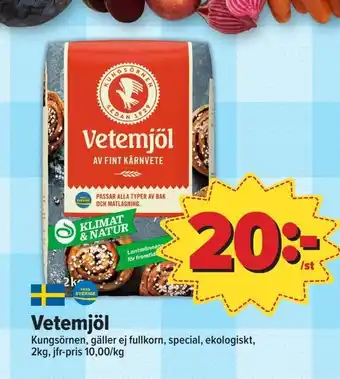 Östenssons Vetemjöl erbjuda