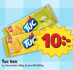 Östenssons Tuc kex erbjuda