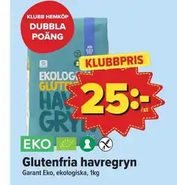 Östenssons Glutenfria havregryn erbjuda