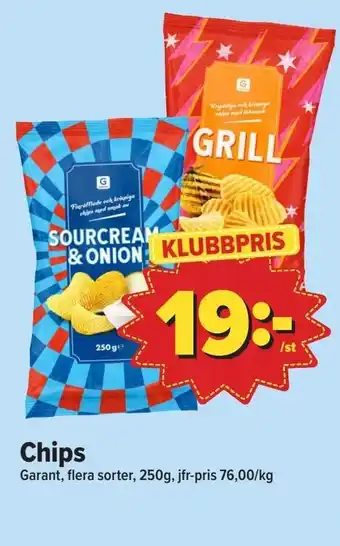 Östenssons Chips erbjuda