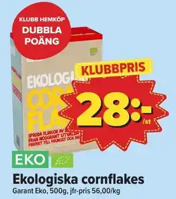 Östenssons Ekologiska cornflakes erbjuda