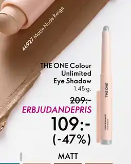 Oriflame THE ONE Colour Unlimited Eye Shadow erbjuda