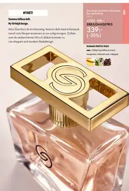 Oriflame Giordani Gold Miss Giordani Eau de Parfum erbjuda