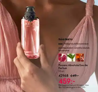 Oriflame Possess Absolute Eau de Parfum erbjuda