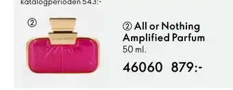 Oriflame All or Nothing Amplified Parfum erbjuda