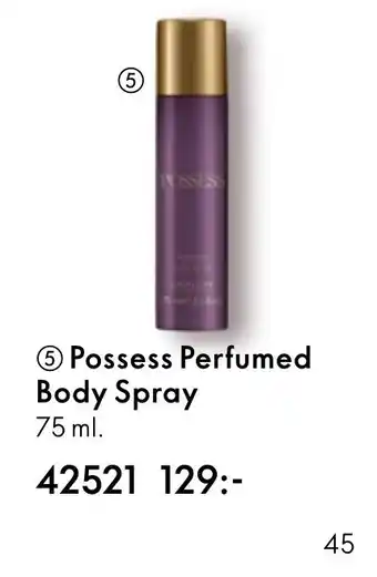 Oriflame Possess Perfumed Body Spray erbjuda