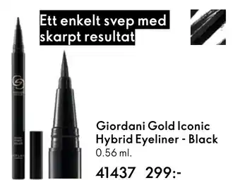 Oriflame Giordani Gold Iconic Hybrid Eyeliner - Black erbjuda