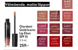 Oriflame Giordani Gold Iconic Lip Elixir SPF 15 erbjuda