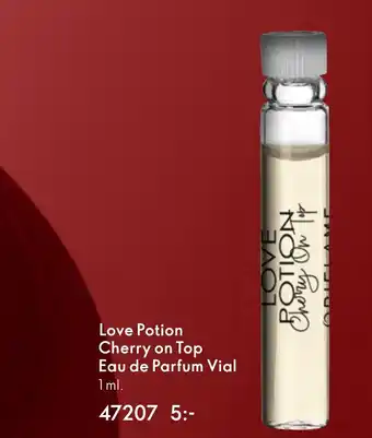 Oriflame Love Potion Cherry on Top Eau de Parfum Vial erbjuda