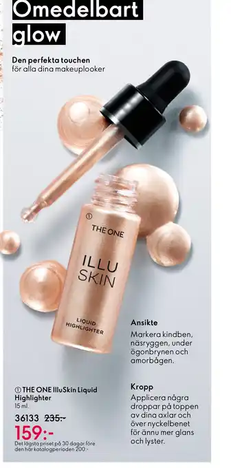 Oriflame THE ONE IlluSkin Liquid Highlighter erbjuda