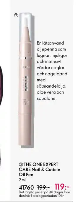 Oriflame THE ONE EXPERT CARE Nail & Cuticle Oil Pen erbjuda