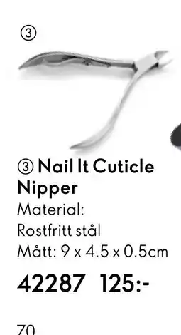 Oriflame Nail It Cuticle Nipper erbjuda