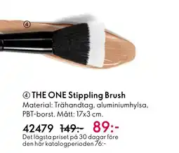 Oriflame 4 THE ONE Stippling Brush erbjuda