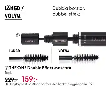 Oriflame ③THE ONE Double Effect Mascara erbjuda