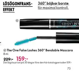 Oriflame The One False Lashes 360° Bendable Mascara erbjuda