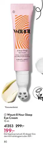 Oriflame Waunt 8 Hour Sleep Eye Cream erbjuda