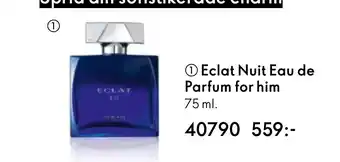 Oriflame Eclat Nuit Eau de Parfum for him erbjuda