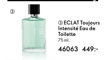 Oriflame 3 ECLAT Toujours Intensité Eau de Toilette erbjuda