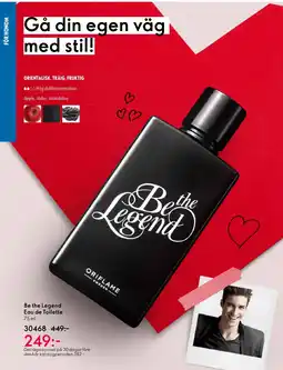 Oriflame Be the Legend Eau de Toilette erbjuda