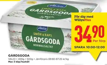 Willys VALIO Gårdsgoda erbjuda