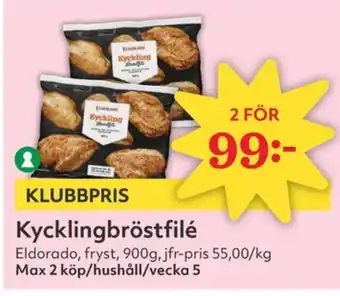 Hemköp EDORADO Kycklingbröstfilé erbjuda