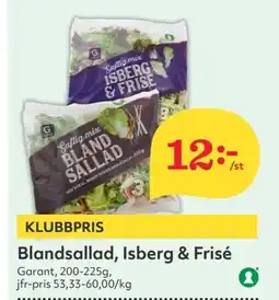 Hemköp GARANT Blandsallad, Isberg & Frisé erbjuda