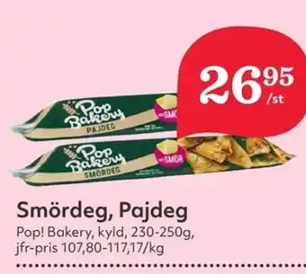 Hemköp Pop! Bakery Smördeg, Pajdeg erbjuda