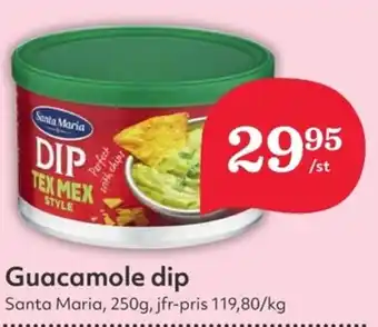 Hemköp SANTA MARIA Guacamole dip erbjuda