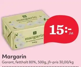 Hemköp GARANT Margarin erbjuda