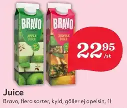 Hemköp BRAVO Juice erbjuda