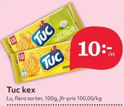 Hemköp LU Tuc Kex erbjuda