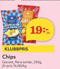 Hemköp GARANT Chips erbjuda