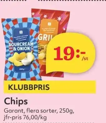 Hemköp GARANT Chips erbjuda