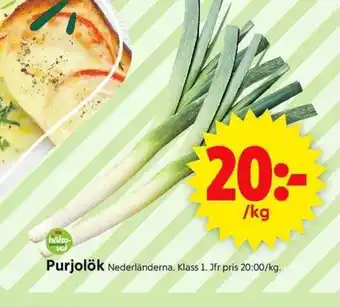 ICA Supermarket Purjolök erbjuda