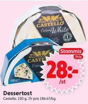 ICA Supermarket Dessertost CASTELLO erbjuda