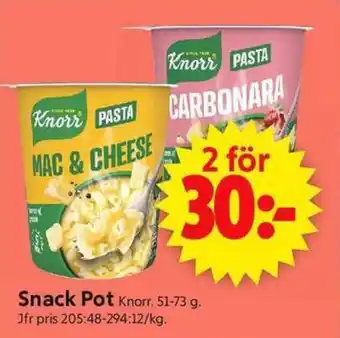 ICA Supermarket Snack Pot KNORR erbjuda