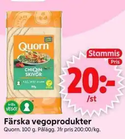 ICA Supermarket Färska vegoprodukter Quorn erbjuda